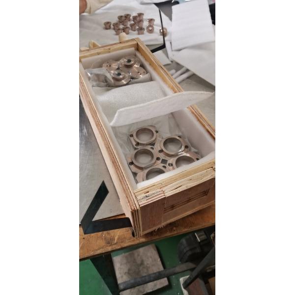 Mechanical Polished / Ground Tungsten Copper Alloy Parts 60%-95% Purity