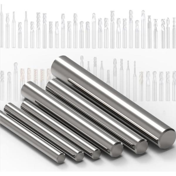 100% Virgin Materials Polishing Carbide Round Blank Bar Solid Tungsten Carbide Rod for welding and milling tools