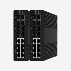 Quality 8 RJ45 Ports Industrial Layer 2+ Managed Gigabit Switch With Web/SNMP/CLI Management for sale