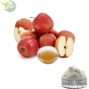 Quality Twice Fermented Water Soluble Herbal Extracts 5% Unfilitered Apple Cider Vinegar Powder With Mother for sale