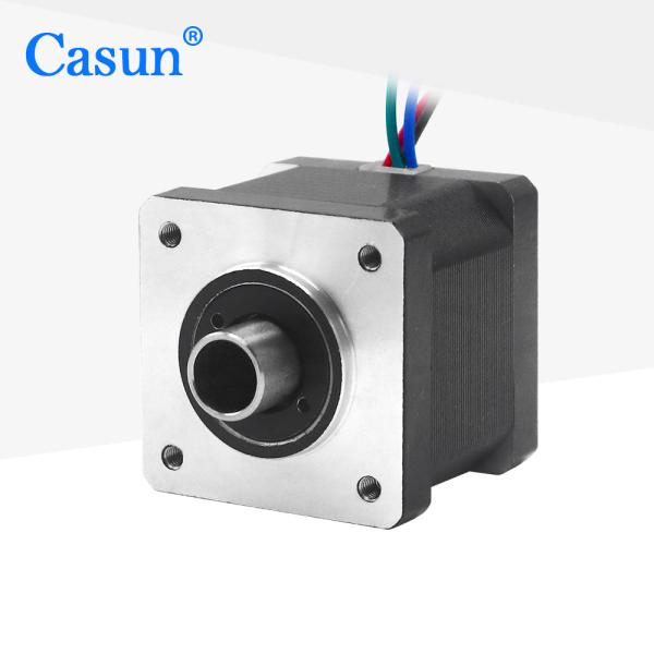 0.19N.M 1A Hollow Shaft Stepper Motor Nema 14 34mm Body 2 Phase 1.8 Deg