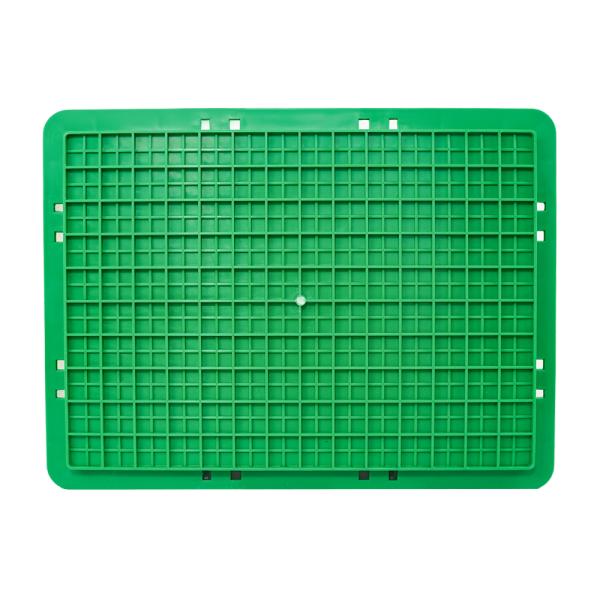 Stackable Solid Box Plastic EU Crate for Storing and Transporting in Warehouse Storage