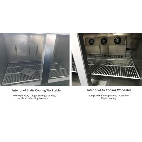 Multipurpose Sandwich Prep Table Cooler SUS201 Practical Durable