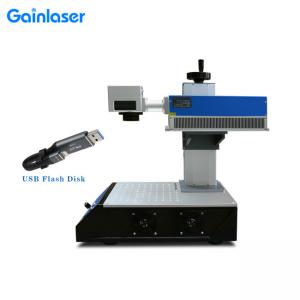Quality EZcad2 15ns UV Laser Engraving Machine 30KHz For Plastic Glass Stone for sale