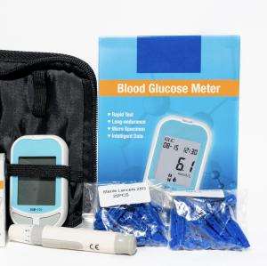 Quality Mini Blood Glucometer 5-second Accurate Result Diabetes Glucose Monitor Home Blood Glucose Meter CE ISO Apprpved for sale