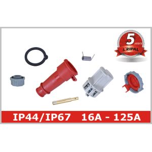 IP67 Industrial Receptacles