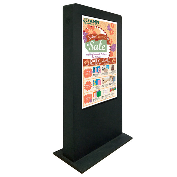 RS232C 3840X2160 86 Inch LG Panel Kiosk Display High Brightness Outdoor Digital Signage