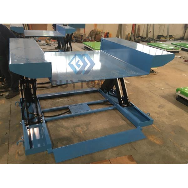 750kg Self Leveling Pallet Table Low Profile Lift Cart 25mm Closed Height