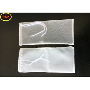 3 X 6 Inch Nylon Filter Bag Empty With Drawstring For Milk Filter Juicing