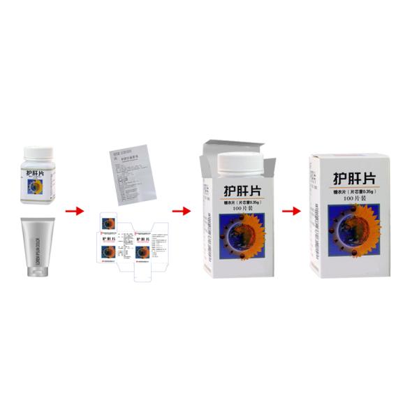 Coffee Capsule Automatic Cartoning Machine Pharma 0.8MPa