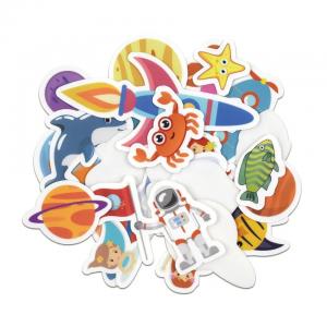 Quality 12pcs Fridge Magnet Sticker Novelty Cartoon Colorful Funny Animals Souvenir for sale