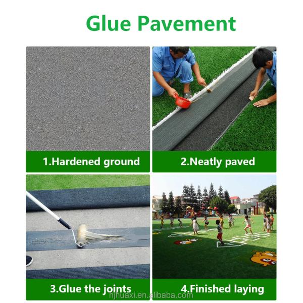 Building Artificial Fake Grass Yarn Synthetic Carpet Roll for Wall Decoration