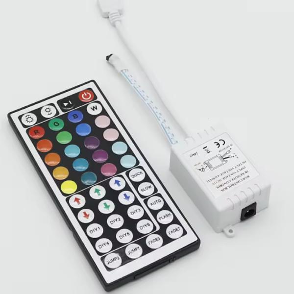 Original Factory 44keys 5V 12V 24V RGB Led Controller RF Wireless Led Light Monochrome Dimmer Remote Controller For Led