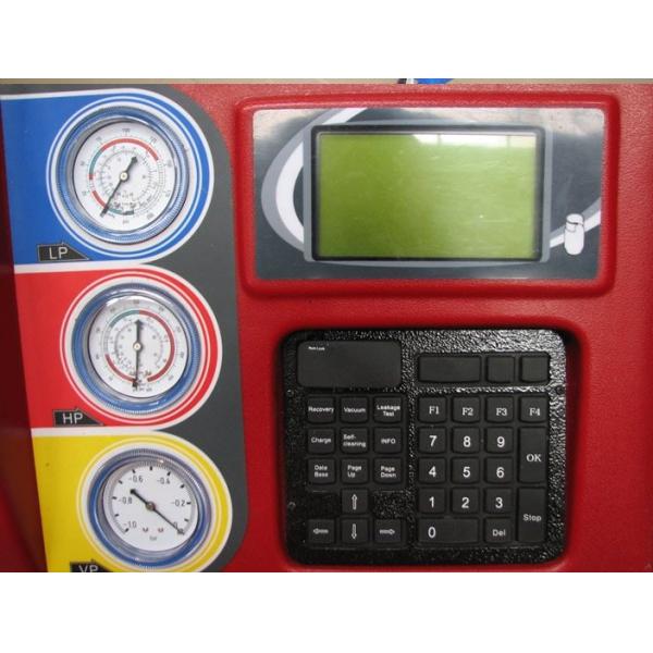 Auto Workshop Equipment , Auto A / C Service Machine For Refrigerant Recovery / Recharge