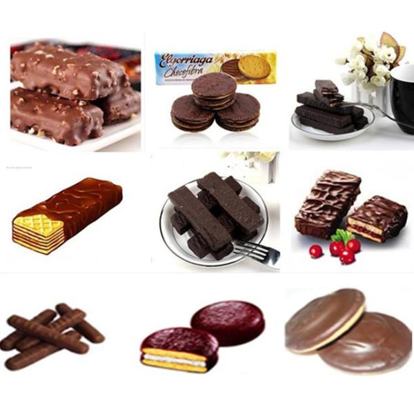 CHOCOLATE COATING MACHINE CHOCOLATE ENROBING MACHINE
