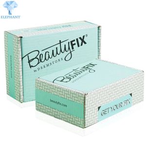 Quality Custom Color Good Printing Logo Quality Low Price Die Cut Wig Packing Corrugated Shipping Boxes for sale