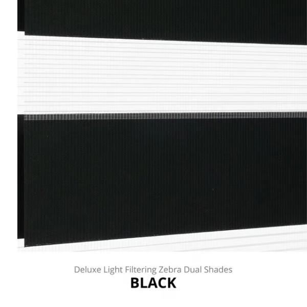 Modern Polyester Fiber Day And Night Material Windows Zebra Blinds Fabric