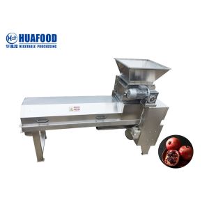 Quality Passion Fruit Skin Removing 3TPH Pomegranate Seed Separator for sale