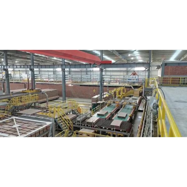 Brictec Double-Stack Firing Process with PLC Control Fully Automatic in Zhejiang Lvzhan Project