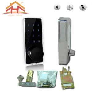 Quality High Security Bluetooth Smart Door Lock Touch Screen Keyless Wireless Remote Control for sale