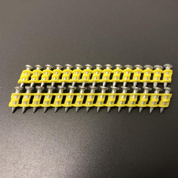 Galvanised 20mm Concrete Nails C5 Ballistic Point For Gas Actuated Tools