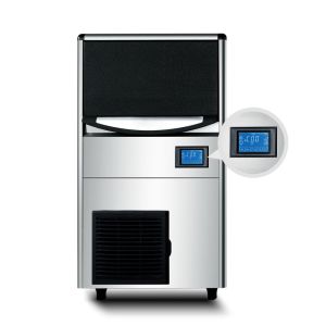 China 80kg/24h Commercial Ice Maker Machine Ice Cube Making Machine on sale