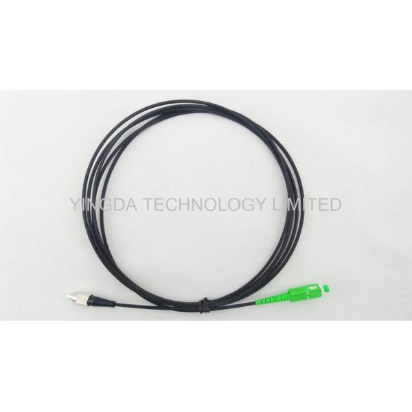 Outdoor Fiber Optic Patch Cord FTTH Network Patch Cable 1 Core SC / UPC - SC / UPC 40M