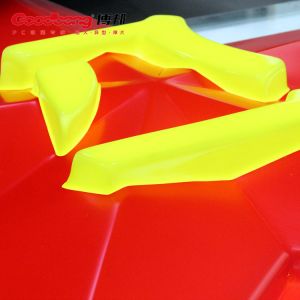 Outdoor large 3D irregular polygon visible advertising light box