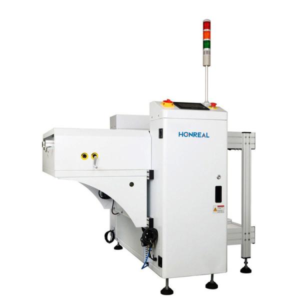 Smt line PLC control automatic NG OK PCB magazine unloader machine PCB thickness Min0.6mm Air pressure 4-6 bar