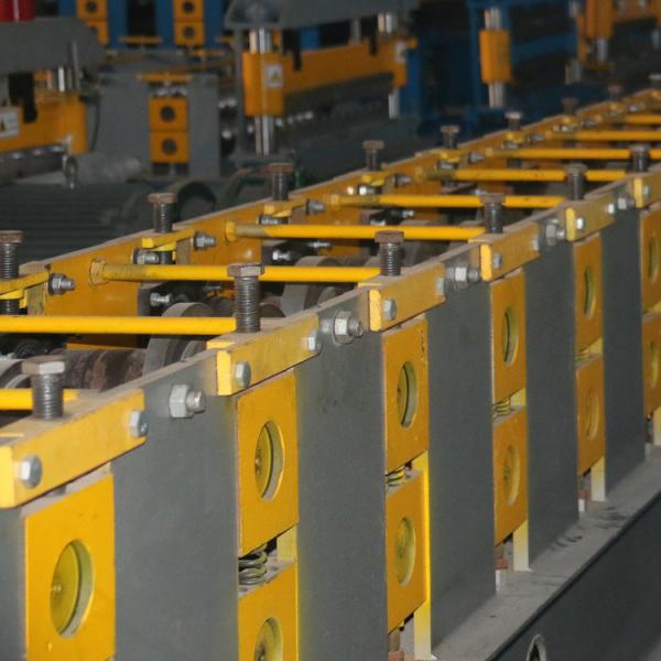 Metal Steel Frame Making Machine , Solar Strut Channel Roll Forming Machine