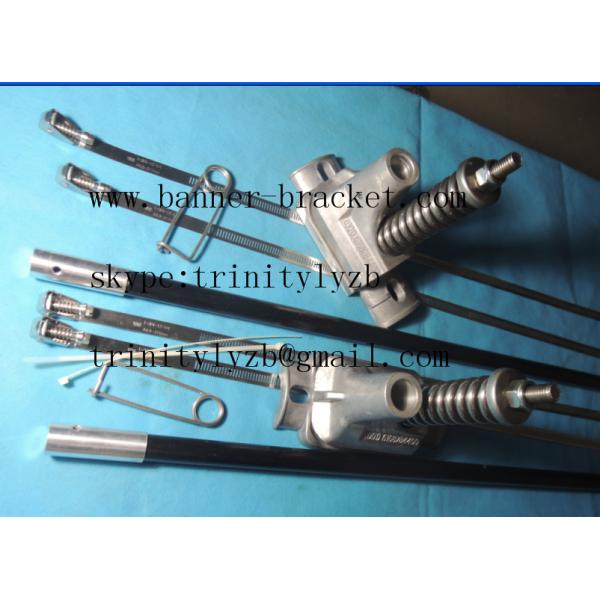 stainless steel Banner Bracket with Round Arm