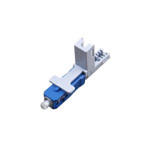Quality Em-bedded type Pre-polishing Wedge Lock Mechanism 52mm Length Fiber Mechanical Splice SC/UPC Fast Connector for sale