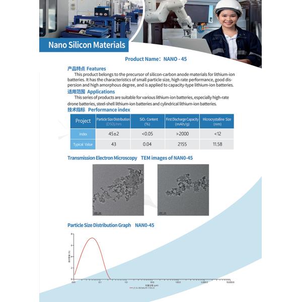 High End Si -C Anode Battery Raw Materials Sic Silicon Carbon Powder Anode Material for Mobile Battery