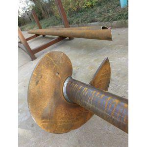 Superior Corrosion Resistant Helical Screw Pile Producer Galvanized Helical