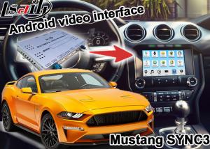 Quality Mustang SYNC 3 Android GPS navigation box WIFI BT Google apps video interface wireless carplay for sale