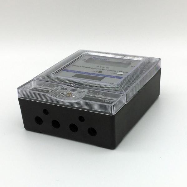 Transparent Cover 2 Wire Single Phase KWH Meter For Industrial Factory AC 220V-240V