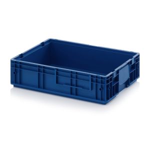 Quality Plastic VDA Container Crate Stackable Automotive Supply Chain 600*400*147mm Turnover Box Storage for sale