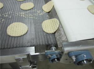 Quality Biscuit Baking Honeycomb Food Conveyor Belt Flat Flex Design Anti Corrosion for sale