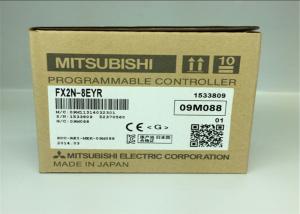 Quality 25W Max Power Automotive Programmable Logic Controller FX2N-8EX 16EX 8EYR 0.5A Current for sale