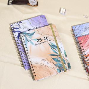 Academic Usage Spiral Hardcover Notebook with Screw-Binding Durability High