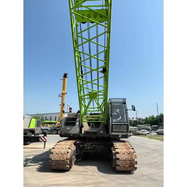 2017 Zoomlion Used Crawler Crane ZCC800H Main Arm 40 Meters, Auxiliary Arm 18