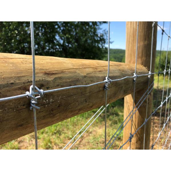 Heavy Duty Field Game Fixed Knot Woven Wire Fence Galvanized Sheep Farm 2.2mm 2.5mm 2.7mm