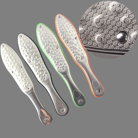 Close-up of callus remover tool