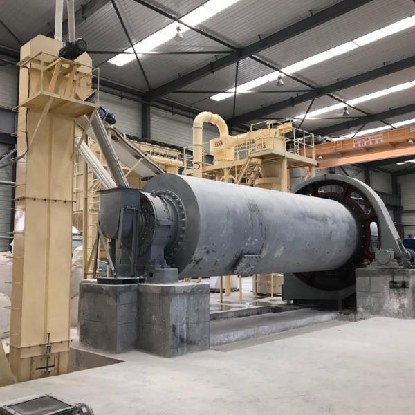 Sand Powder Making Machine Ball Mill with Air Classifier and High Chrome Steel Liner