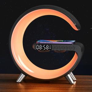 Adjustable Brightness G Shaped Lamp With Bluetooth Speaker Phone Charger