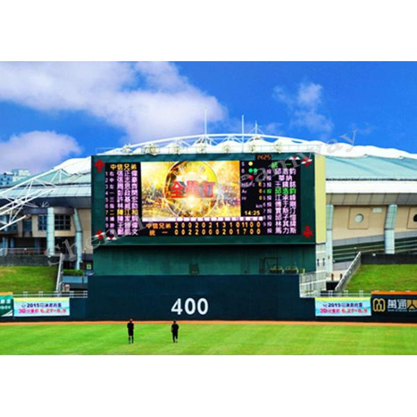 8mm Pixel Pitch LED Perimeter Boards RGB LED Panel Stadium Dynamic Video Display