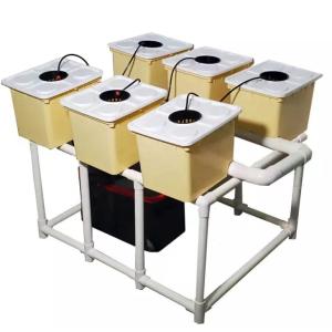 Quality OEM 11 Litre Plastic Hydroponic Dutch Bucket System For Plants Peppers for sale