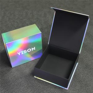 China Luxury Hologram Printing Gift Boxes / Custom Holographic Packaging Box on sale