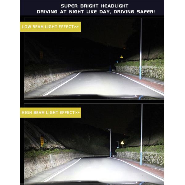 36W 3800LM C6 Led Headlight H3 H4 H7 H11 Auto Headlights With COB Chips