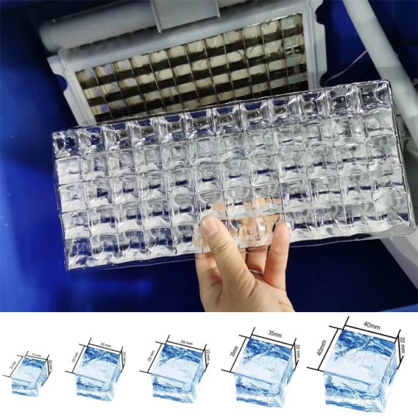 1345*1050*1950mm Commercial 1Ton Cube Ice Making Machine for Beverage Wine Tea